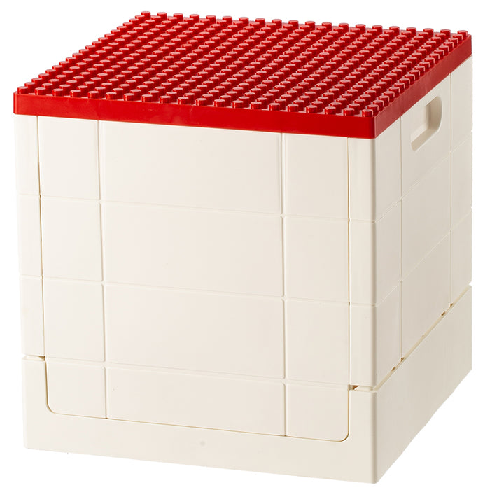 Lego Foldable Storage Box, Red Lid, 32*32*32Cm 4589767206468
