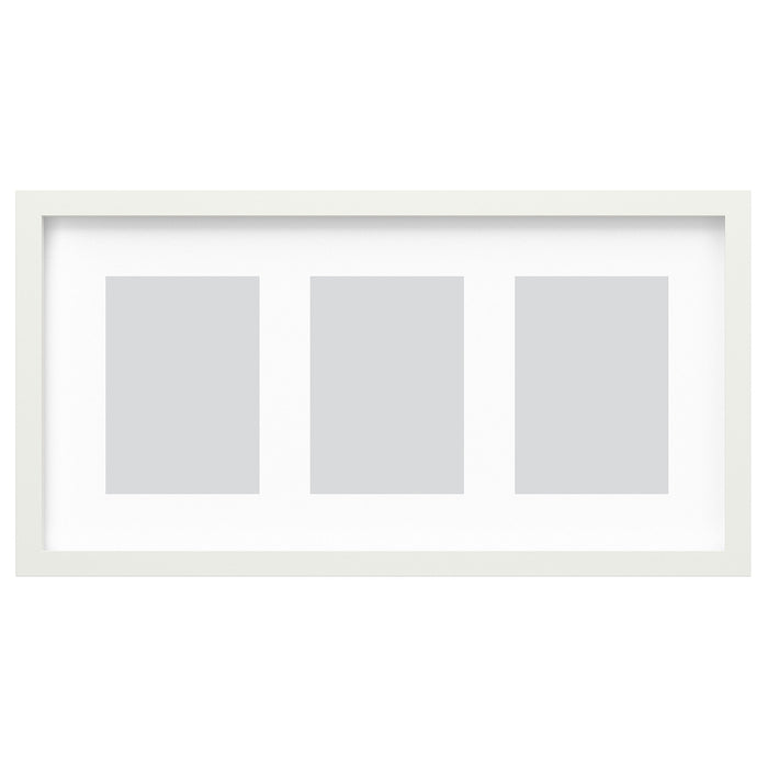 RODALM frame for 3 pictures, white, 55x28 cm, 10553726