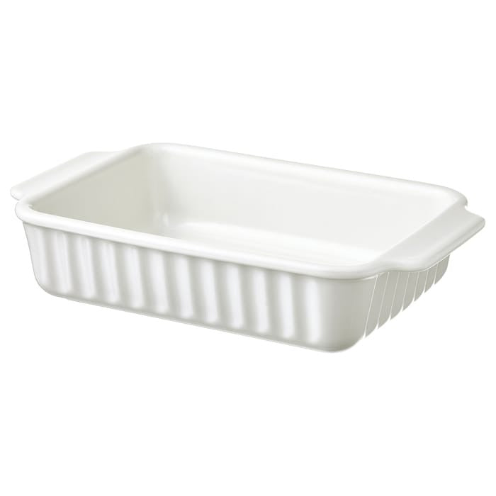 POETISK Oven dish, off-white, 30x20 cm, 10513877