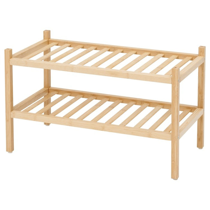 VASSKAR Shoe rack 60cm, bamboo, 10542318