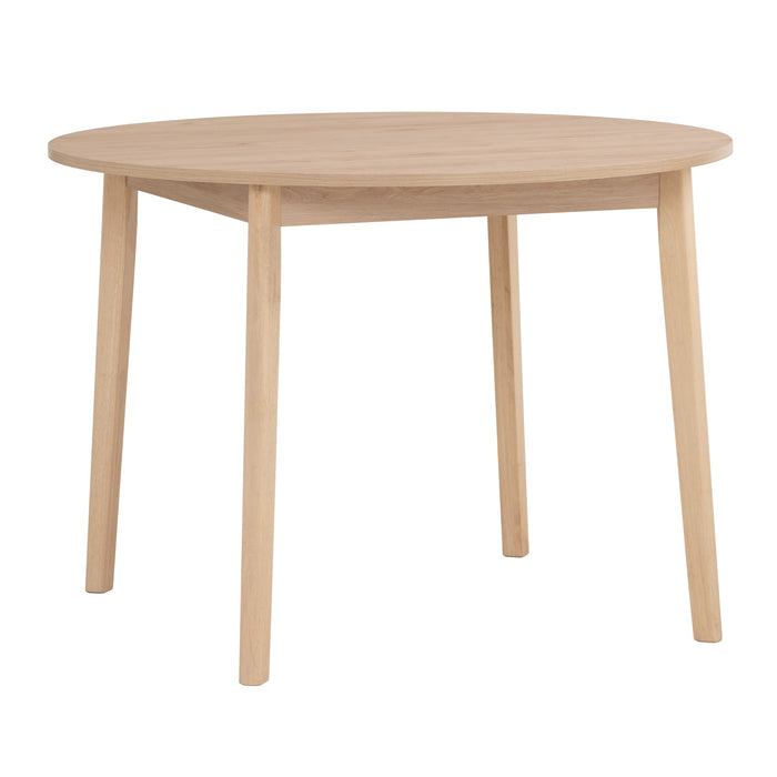 STARK Dining table, round, white-wash, 106.7cm, 143037