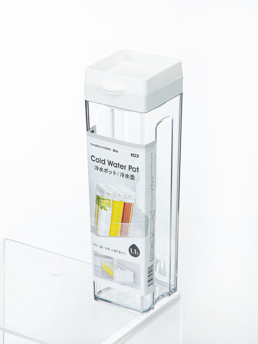 Cold Drink Water Pitcher, White, 1.8L 4589767239077