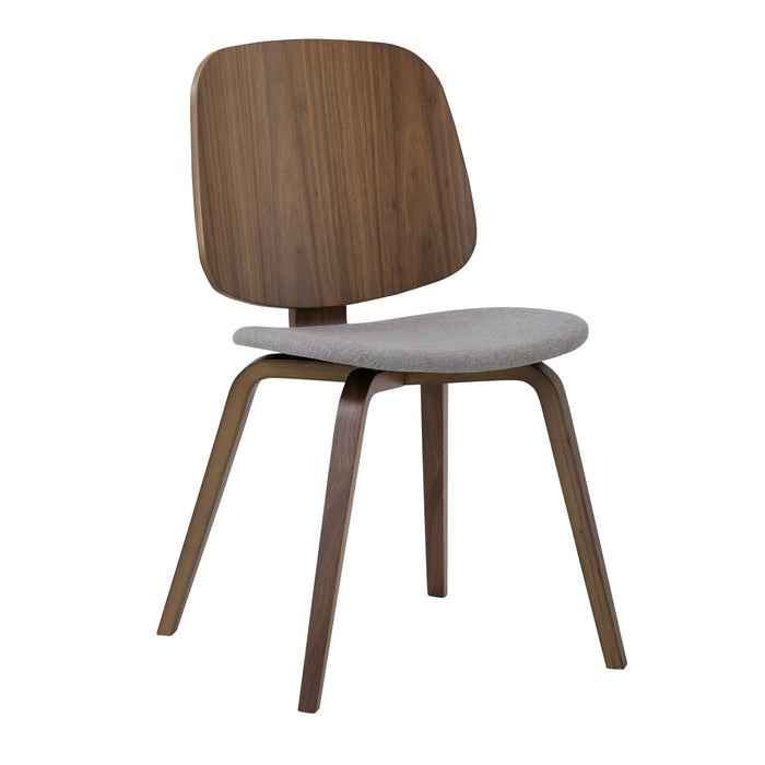 AVARIE Dining chair, Cocoa/grey, 51x55x83 cm, 241352