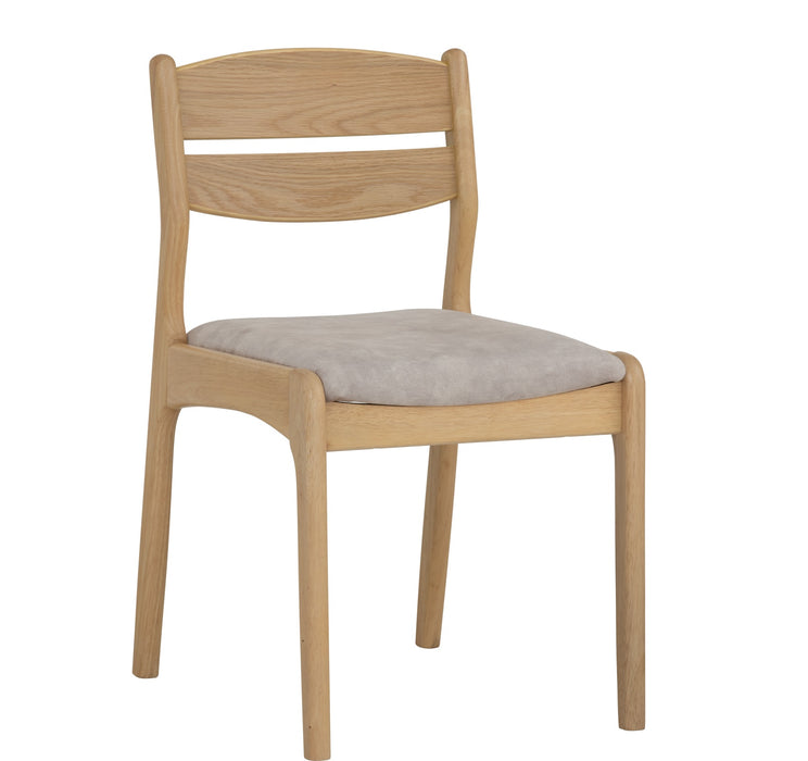 REVA Dining chair, natural/beige, 46x54.5x83 cm, 241529