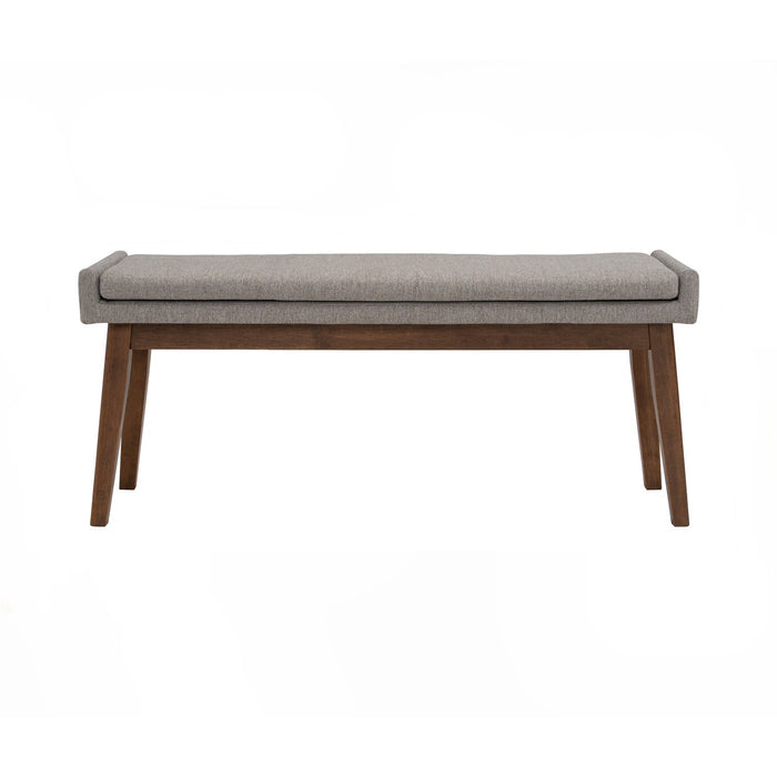 CHANEL Bench, Walnut/grey, 110x38x45 cm, 243036