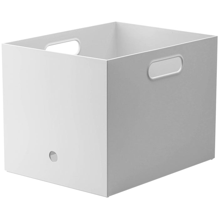 File Storage Box Deep Square Type, Grey, 32*25*24Cm 4589767198220