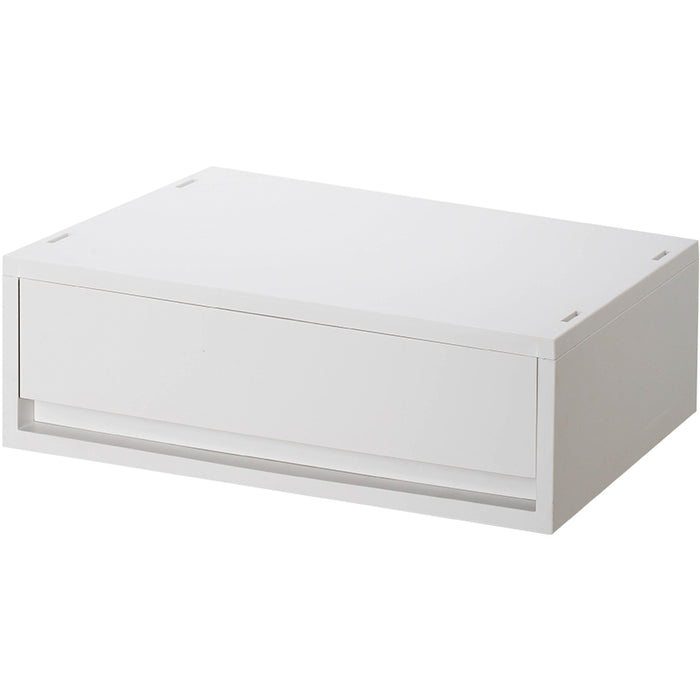 Stackable Storage Drawer 1 drawer, White, 37.2*26*12Cm 4589767202545