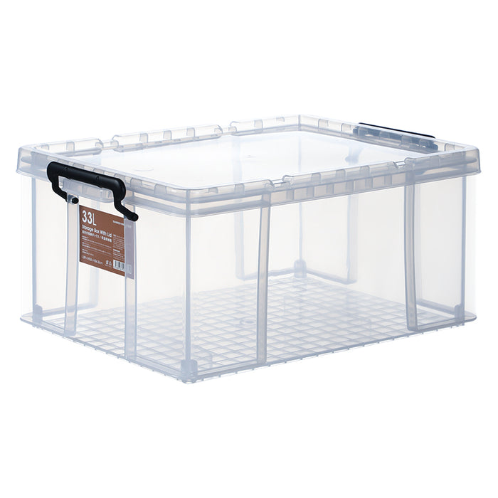 Transparent Storage Box 33L, Transparent, 53*39*24.3Cm 4589767252670