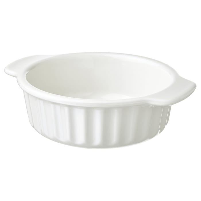 POETISK Oven dish, off-white, 23x19 cm, 40513866