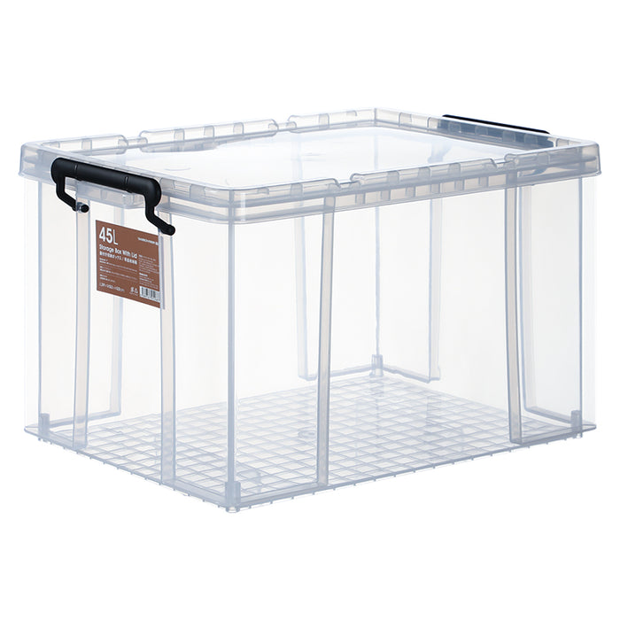 Transparent Storage Box 45L, Transparent, 53*39*32Cm 4589767252687