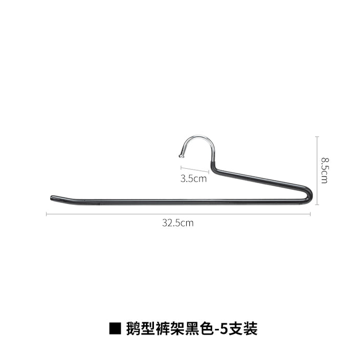 Pants Hanger-Matte Black, Black, 32.5*2.5*8Cm 4589767207595