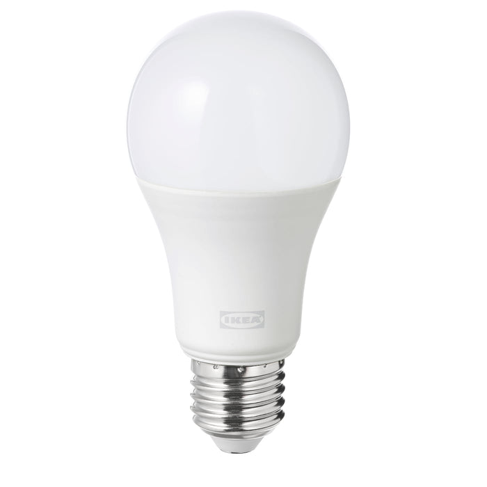 TRADFRI LED bulb E27 1055 lumen, smart wireless dimmable/white spectrum globe, 70489742
