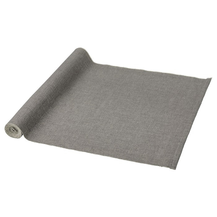 SVARTSENAP Table-runner, grey, 35x130 cm, 70533071