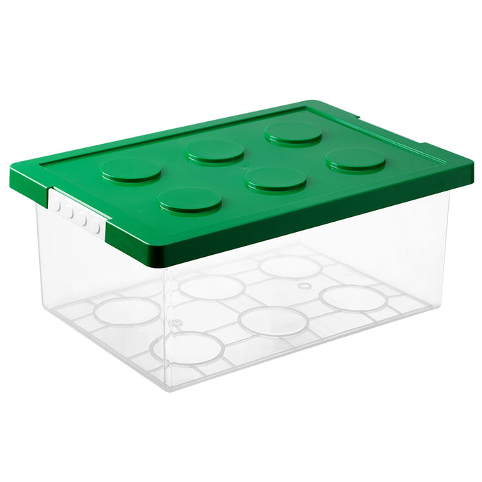 Small Green Toy Storage Box, Green, 20.5*30.5*14Cm 4589767192068