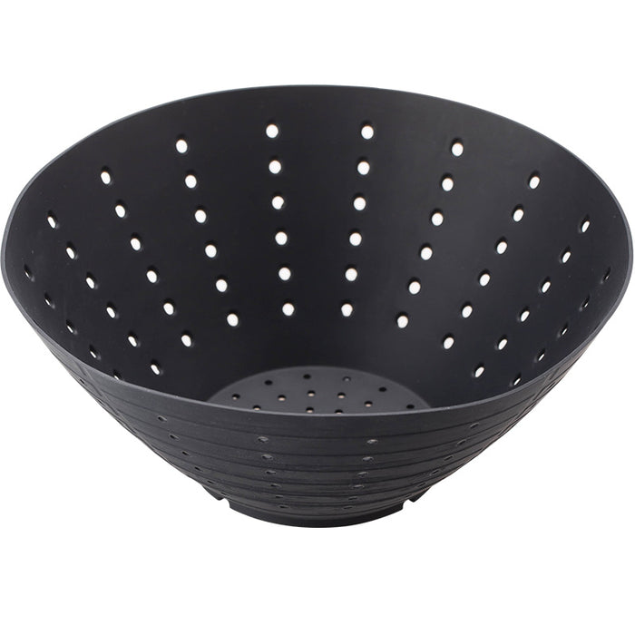 Silicone Bowl Colander, Black, 18*7.5Cm 4589767196370