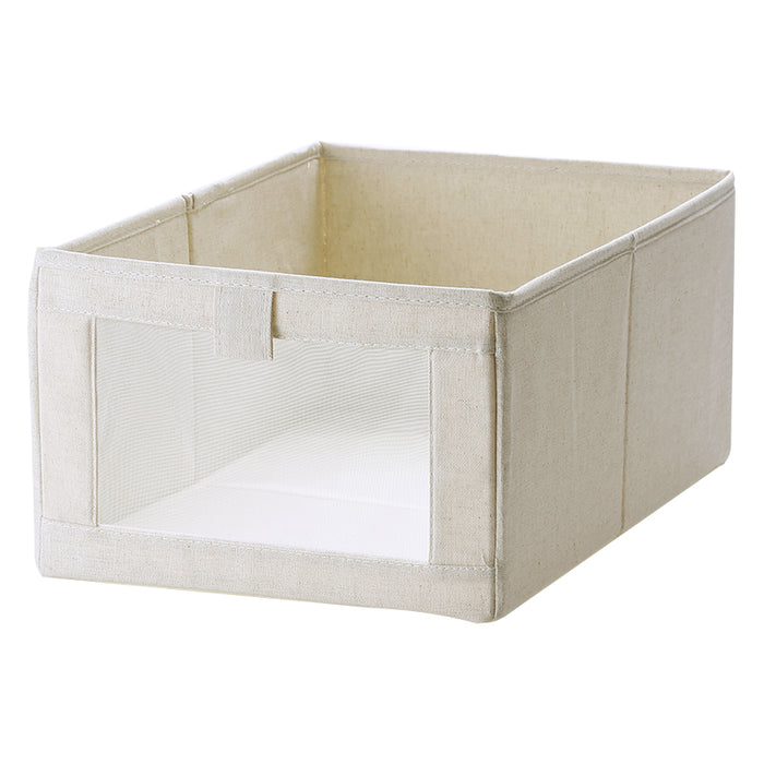 Washable Cotton Box-L, Beige, 27*40*17Cm 4589767242176