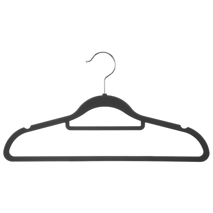 Pet Rubber Hanger - Black(5Pcs), Black, 41.5*22Cm 4589767229245