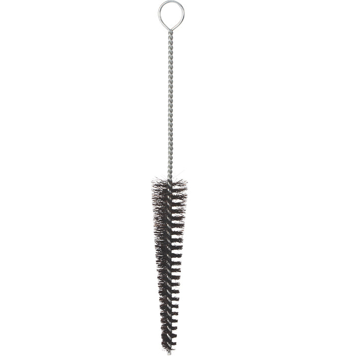 Horse Hair Twisted Wire Cleaning Brush-S, Black, 16.5*1.7Cm 4589767220303