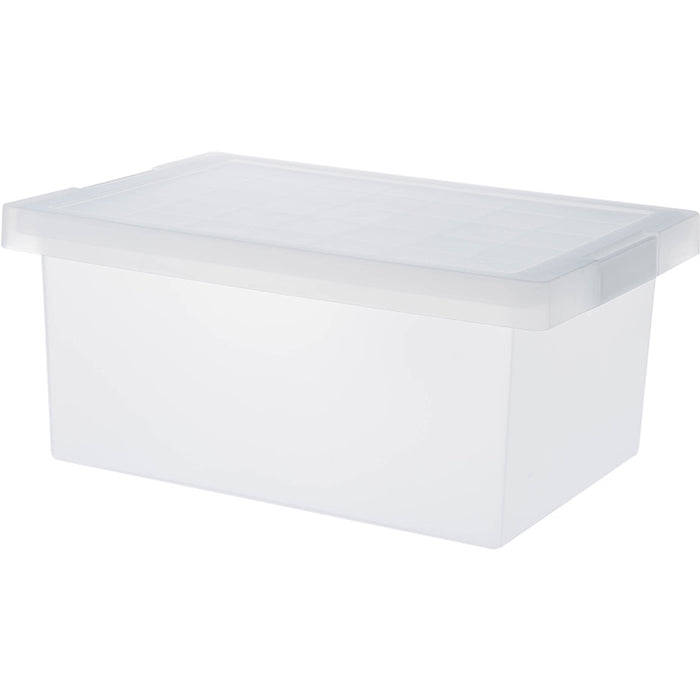 PP Matte Plastic Storage Box For Sundry(S), Clear 4589767194581