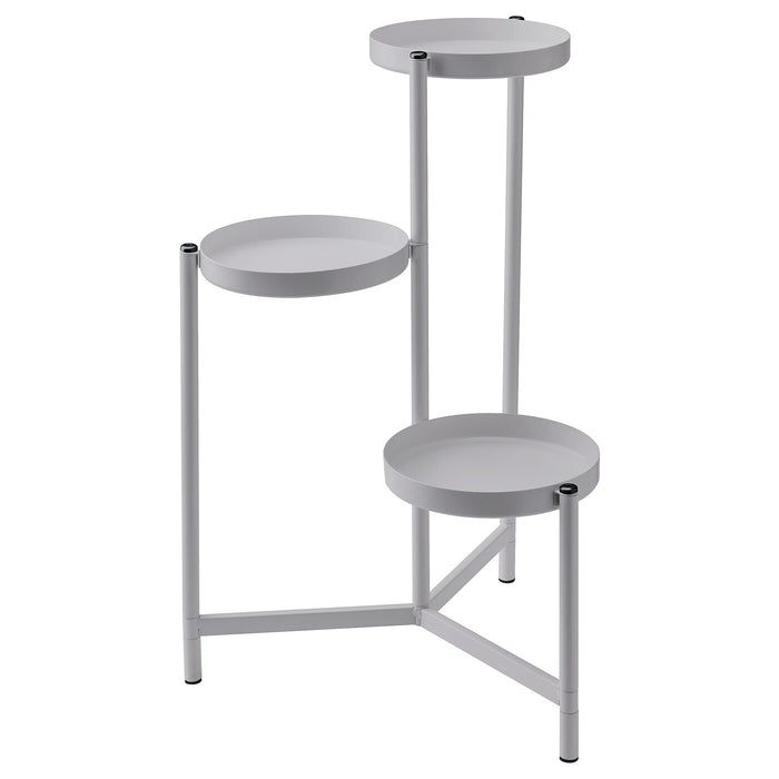 OLIVBLAD plant stand, in/outdoor light grey, 58 cm, 90560775