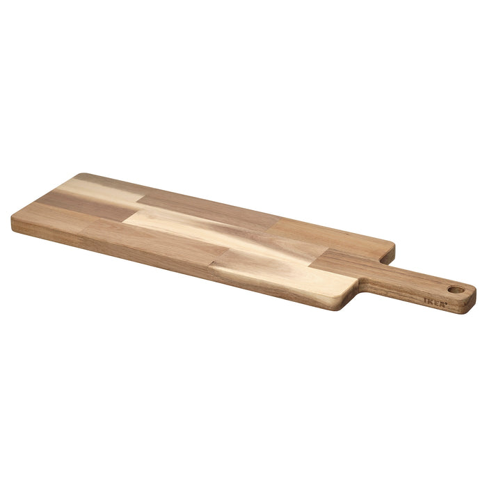 BROGGAN chopping board, acacia, 58x16 cm, 90570703