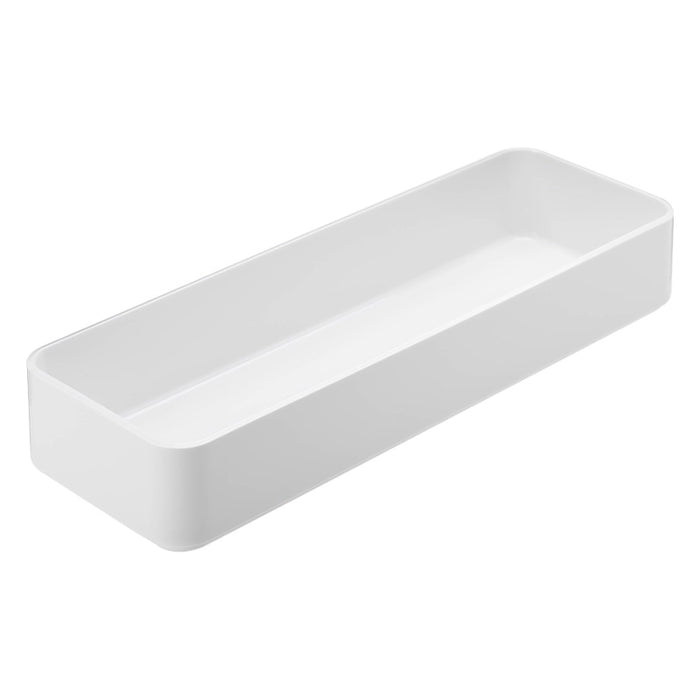 Desktop Storage Box White- L, White, 25.5*8.5*4.5Cm 4589767196592