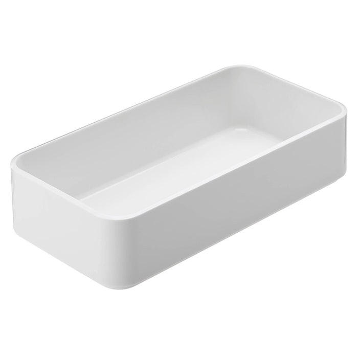 Desktop Storage Box White- M, White, 17*8.5*4.5Cm 4589767196585