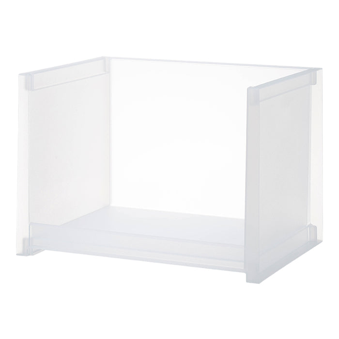 Stackable Storage Shelf Transparent M, Transparent, 38*28*26Cm 4589767252717
