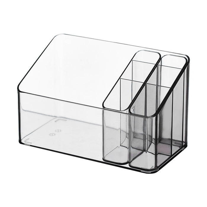 Makeup Storage Box, Clear-Black, 16.4*8.5*10Cm 4589767201616