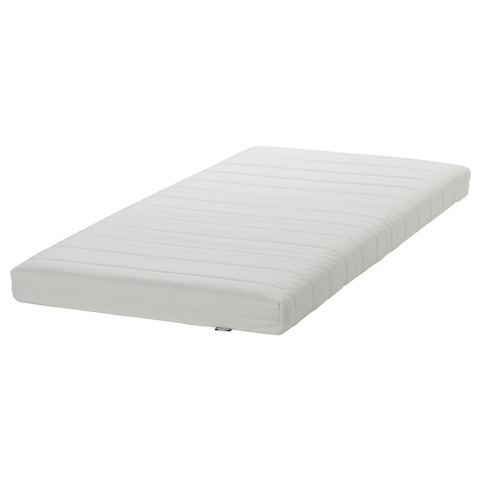 AFJALL foam mattress, firm/white, 80x200 cm, 60568631