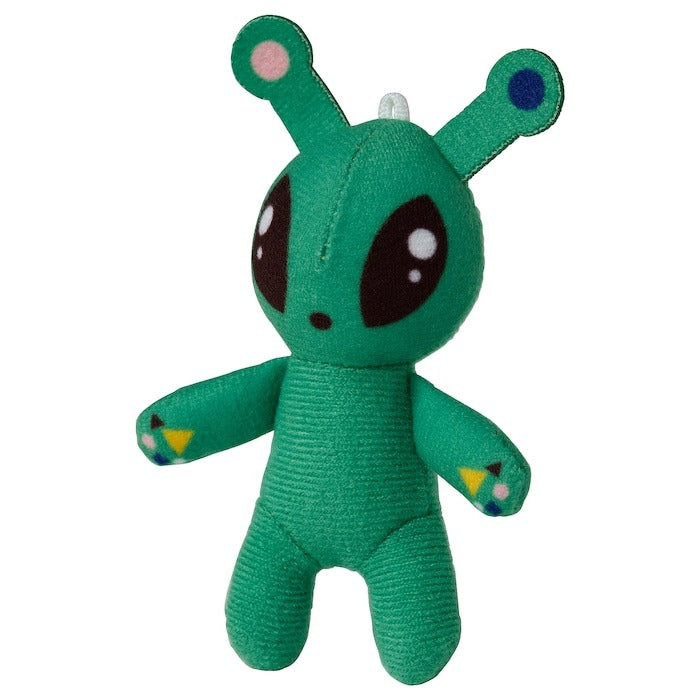 AFTONSPARV Soft toy, mini-alien/green, 10 cm, 30562428