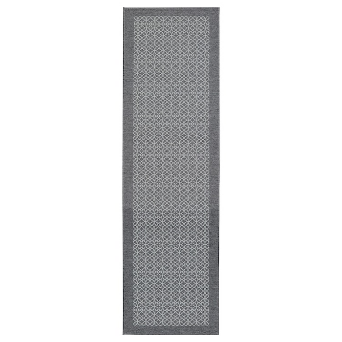 AMELA Rug, grey/patterned, 180x50 cm, 00510898