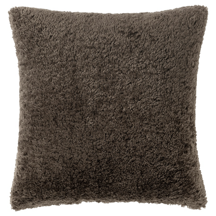 ASJORDFLY Cushion cover, brown, 50x50 cm