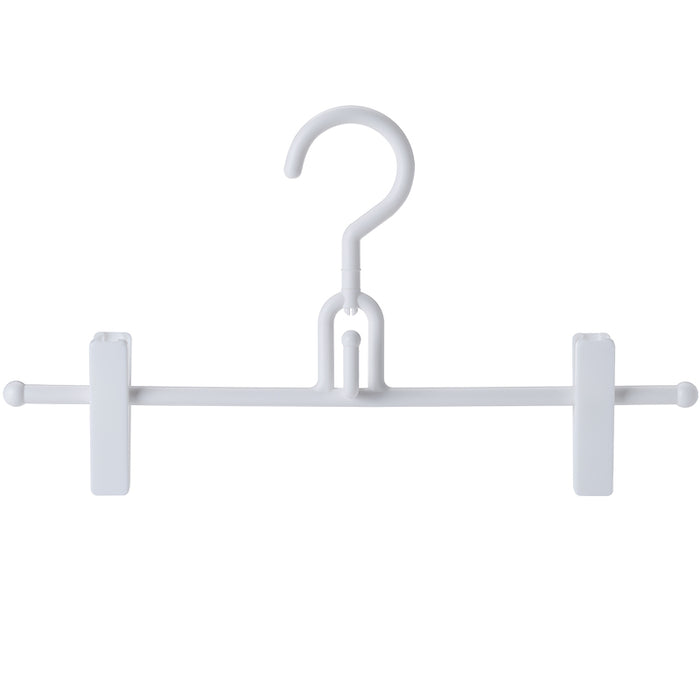 White Skirt Hanger(5 Pcs A Set), White 4589767217365