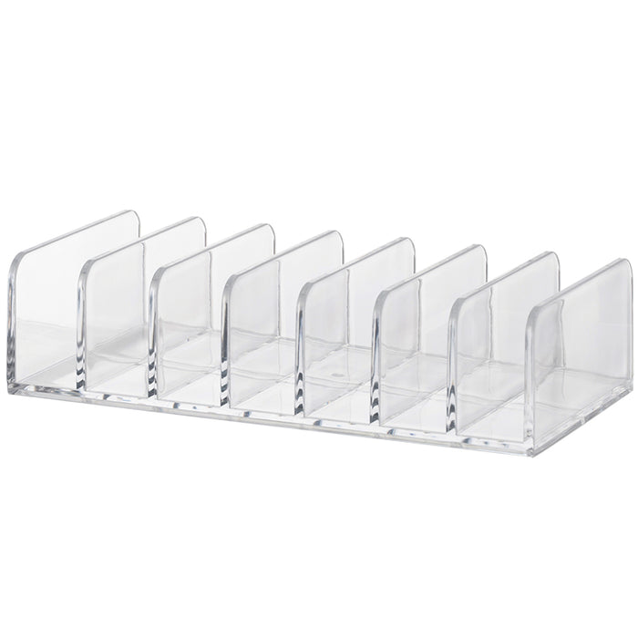 Eye Shadow Palette Divider Storage Shelf, Clear, 17*8.5*4.4Cm 4589767213671