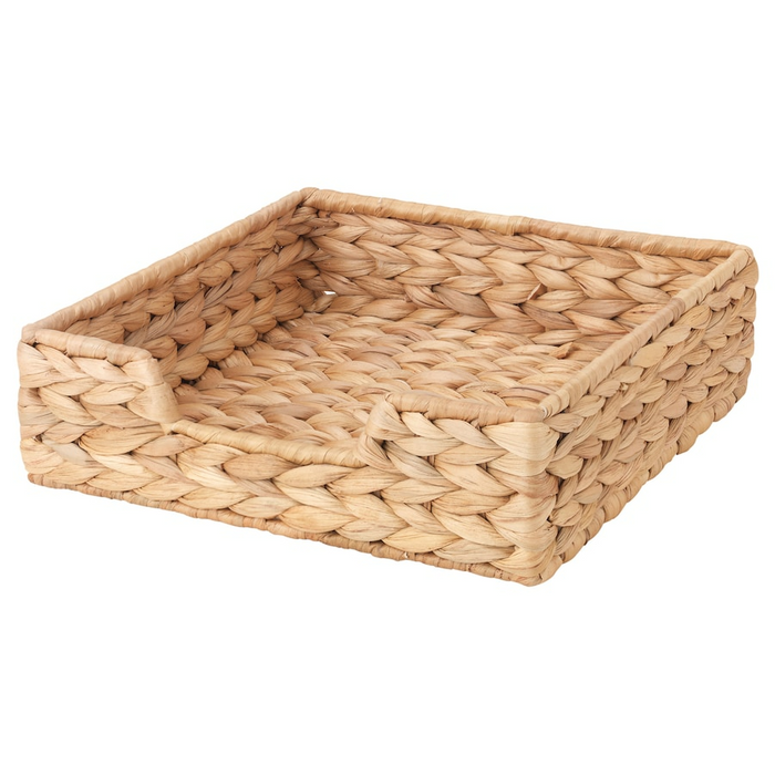 CISSAN Napkin holder, water hyacinth, 23x23 cm, 90334438
