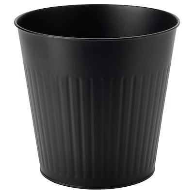 CITRONMELISS Plant pot, in/outdoor/anthracite, 24 cm, 60562511