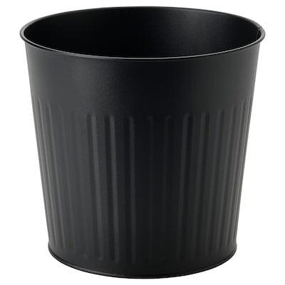 CITRONMELISS Plant pot, in/outdoor/anthracite, 19 cm, 00562509