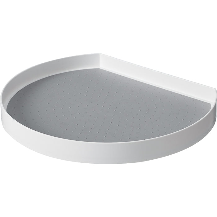 Half-Circle Rotatable Tray White, White, 27*3.8Cm 4589767220358