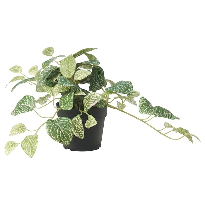 FEJKA Artificial potted plant, in/outdoor mosaic plant/hanging, 9 cm, 20571678