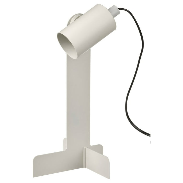 FLOTTILJ Desk lamp, beige, 90552313