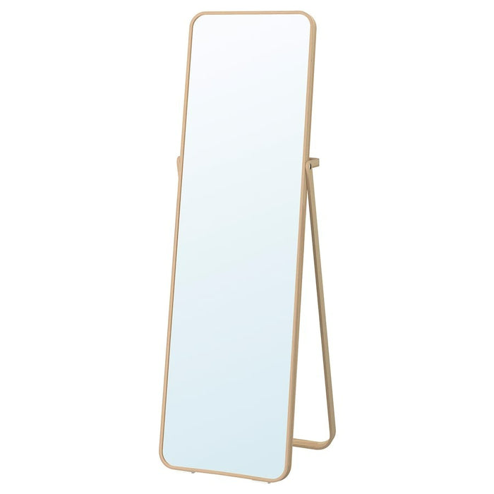 IKORNNES Standing mirror, ash, 52x167 cm, 10298397