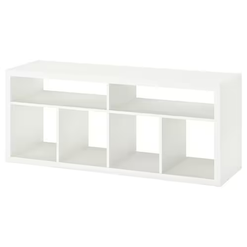 KALLAX TV bench, white, 147x60 cm, 50562088