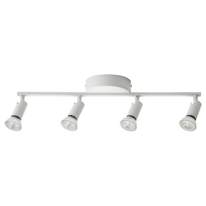 KRUSNATE Ceiling spotlight with 4 spots, white, 70564190