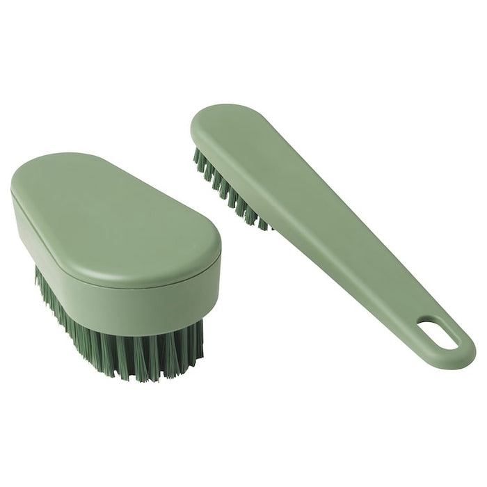 PEPPRIG Scrubbing brush, set of 2, green, 90567649