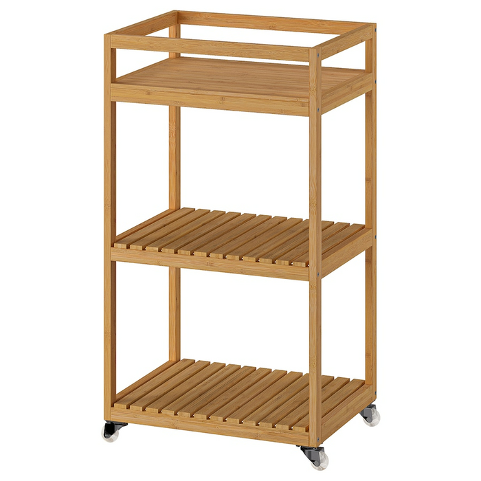 RAGRUND Trolley, bamboo, 42x33x76 cm, 00549419