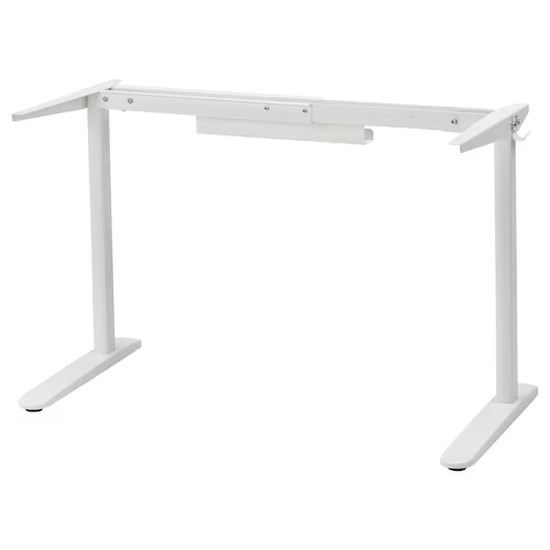 RELATERA Underframe for table top, white, 90/117 cm, 40540619