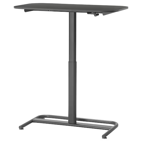 SEGRARE Desk sit/stand, dark grey, 110x60 cm, 70588110