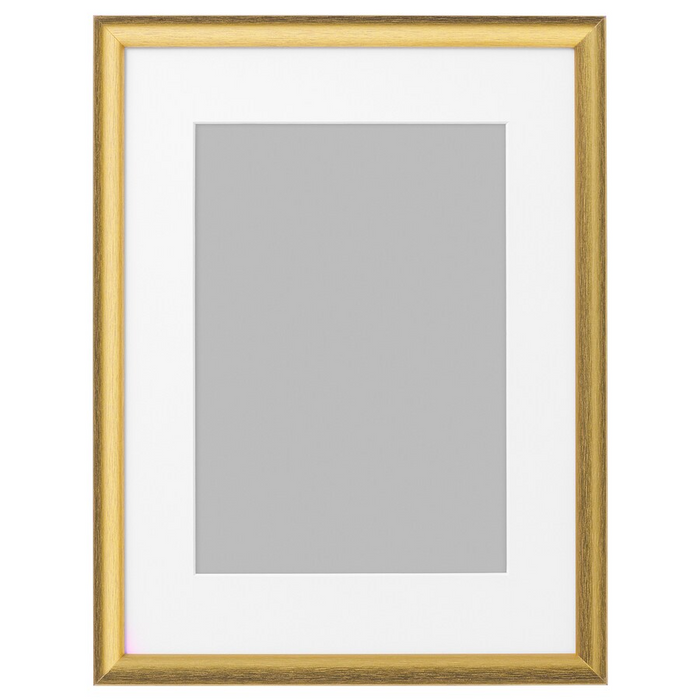 SILVERHOJDEN Frame, gold-colour, 30x40 cm, 00370402