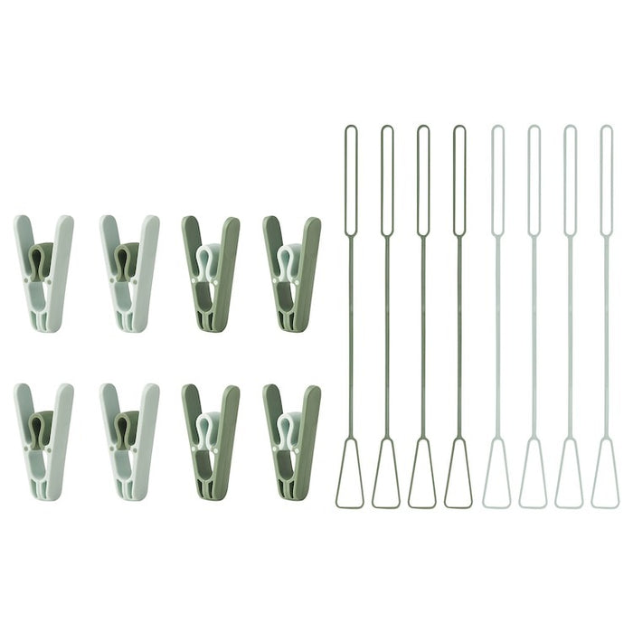 SLIBB Hanging clothes peg, green, 10567733